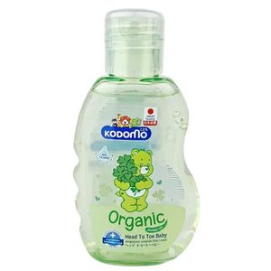 Kodomo Organic Head-to-Toe Wash with Jojoba Oil 200ml